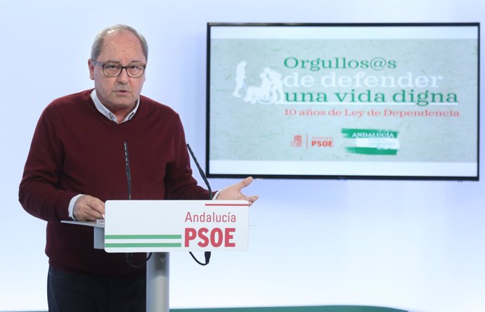 El secretario de Organización del PSOE-A, Juan Cornejo