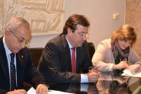Firmado un convenio entre Junta y COE para promover el deporte olímpico en Extremadura