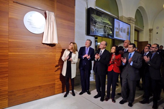 Inauguración en Málaga del museo en el Palacio de la Aduana 