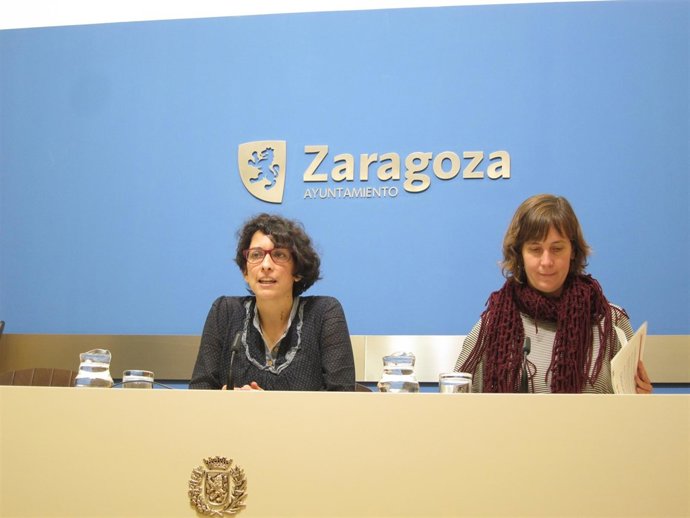 Giner y Artigas en rueda de prensa este lunes en el Ayuntamiento