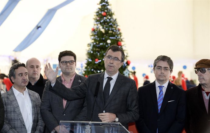 Imagen de la presentación de los actos navideños