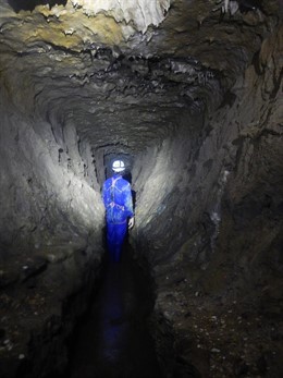 Exploración en las minas romanas de Carmona