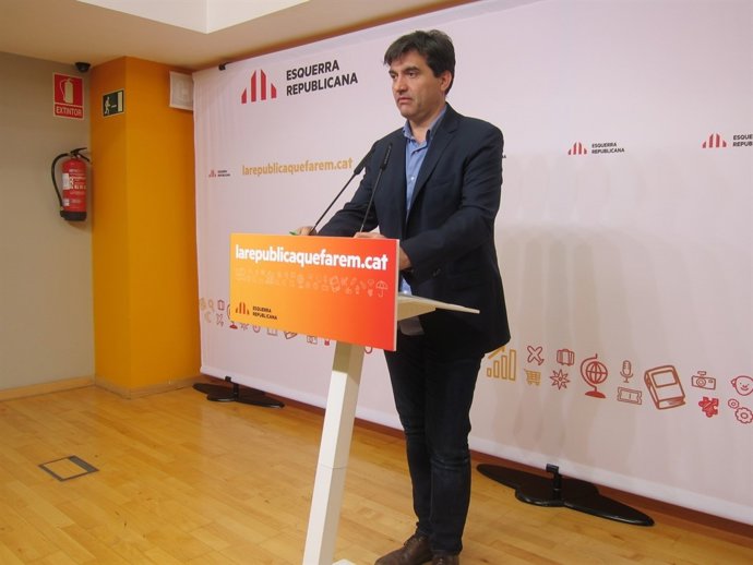 El portavoz de ERC, Sergi Sabrià.