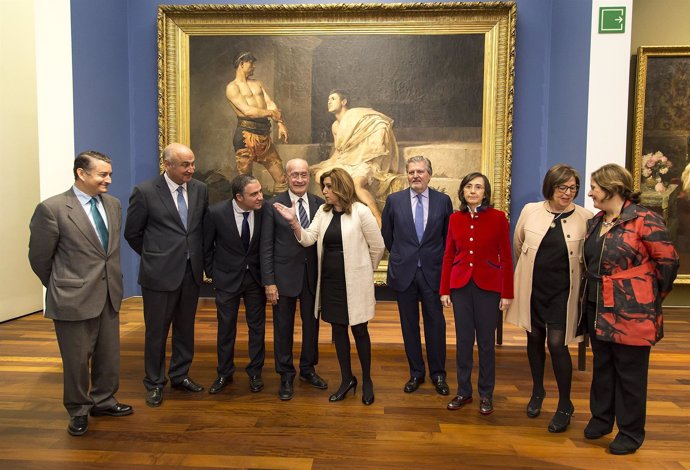 Susana diaz mendez de vigo bendodo de la torre sanz museo aduana málaga