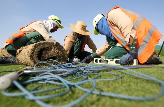 Trabajadores extranjeros en Qatar
