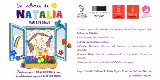 Libro infantil 'Los colores de Natalia'