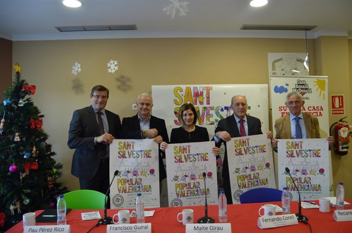 Presentación de la San Silvestre de Valencia 2016