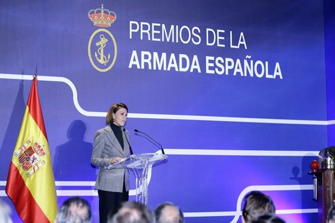 La ministra de Defensa, María Dolores de Cospedal, en los Premios de la Armada