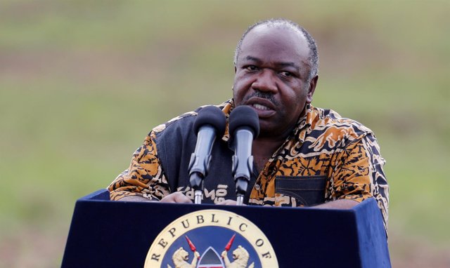 El presidente de Gabón, Alí Bongo