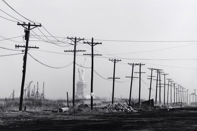 Antigua zona industrial abandonada en Nueva Jersey