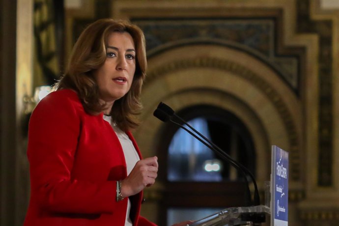 La presidenta de la Junta de Andalucía, Susana Díaz