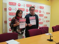 CCOO y UGT se concentrarán este jueves para "recuperar los derechos" de los trabajadores