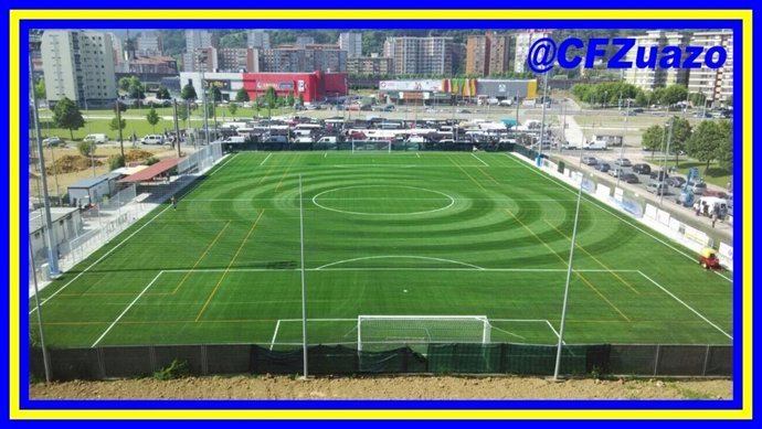 Campo de Ansio, sin gradas y con vestuarios en barracones