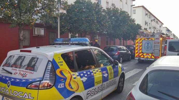 Operación de rescate en la calle Viridiana.
