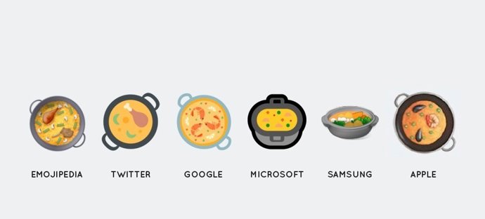 El #paellaemoji llega a los móviles