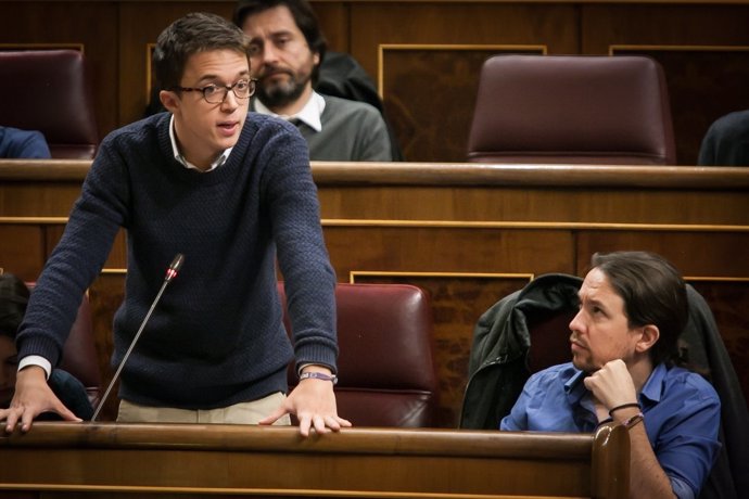 Íñigo Errejón, portavoz de Unidos Podemos 