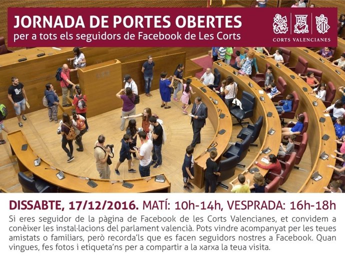 Jornada de Puertas Abietras 2.0 en las Corts