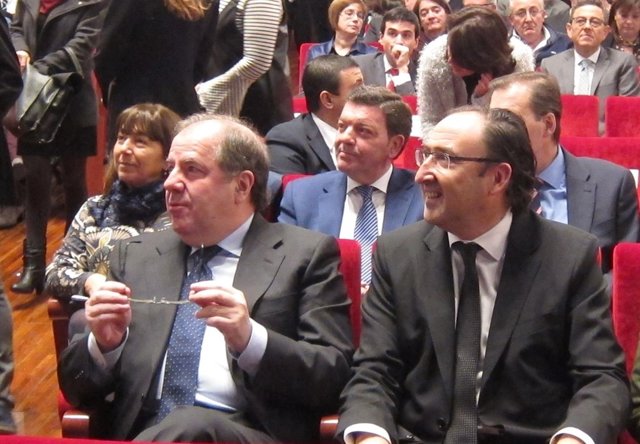 Polanco junto a Herrera en la celebración del 30 aniversario de la FRMP