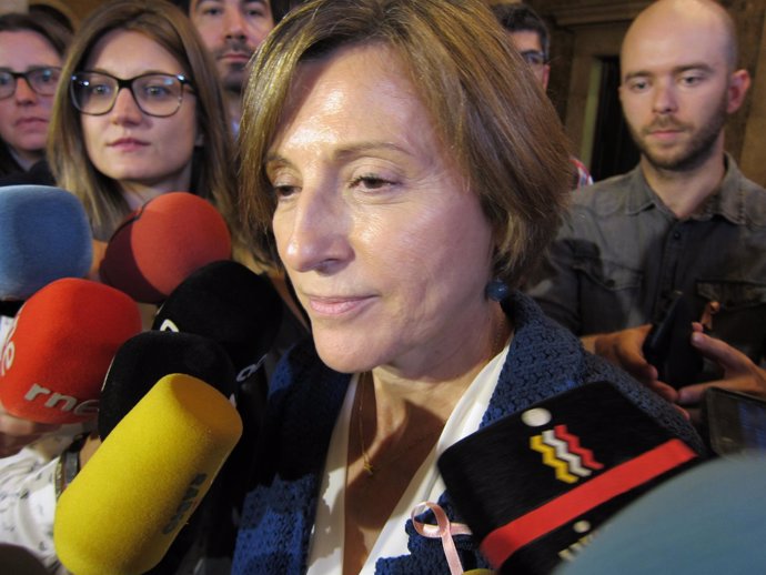 La presidenta del Parlament, Carme Forcadell 