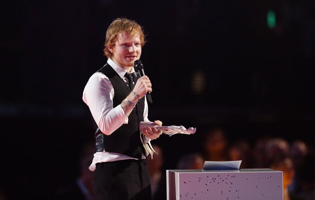 Ed Sheeran en los Brits
