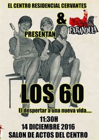 Mayores del Centro Cervantes de Cáceres reviven en un espectáculo la música de los años 60