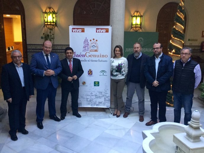 Presentación del balance del proyecto 'Jaén Genuino' en 2016.