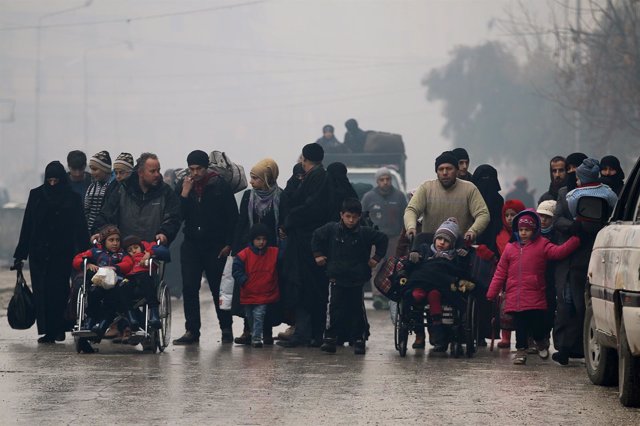 Evacuación de Alepo 