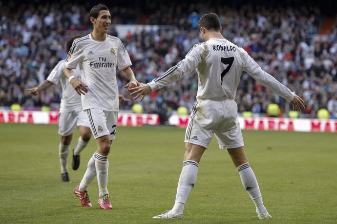 Cristiano Ronaldo y Ángel di María (Real Madrid)