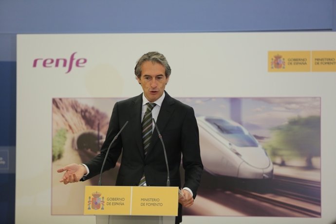 Íñigo de la Serna anuncia la adjudicación del contrato de trenes AVE de Renfe