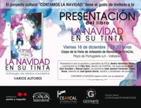 Proyecto cultural 'Contamos la Navidad' presenta este viernes en Valladolid su nueva antología, 'La Navidad en su tinta'