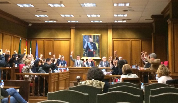 El pleno aprueba por unanimidad la solicitud de Fondos Feder.
