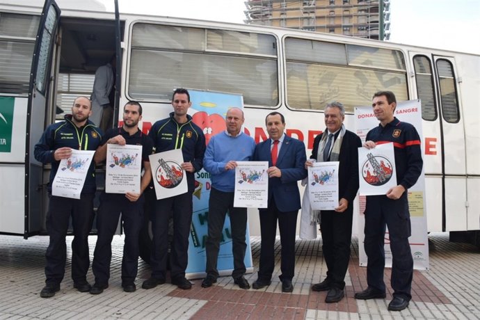 Presentación de la campaña de donación de sangre en Málaga