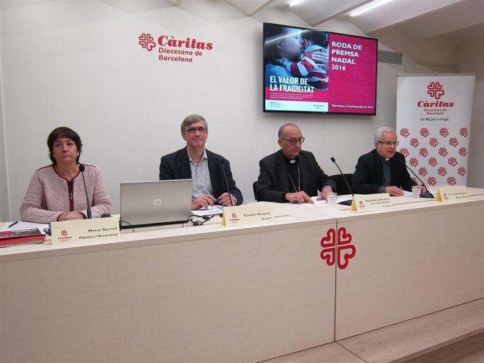 J.J.Omella junto a M.Darnell, S.Busquets y S.Bacardit