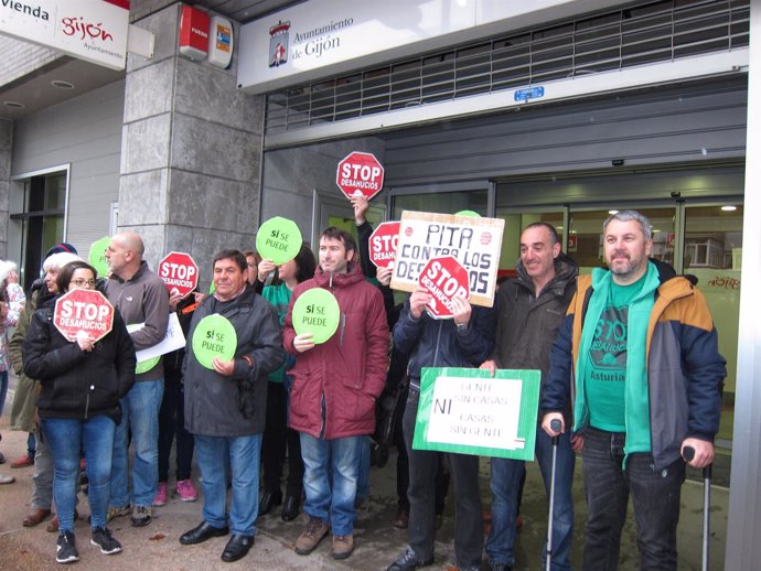 Plataforma de Afectados por la Hipoteca en Gijón