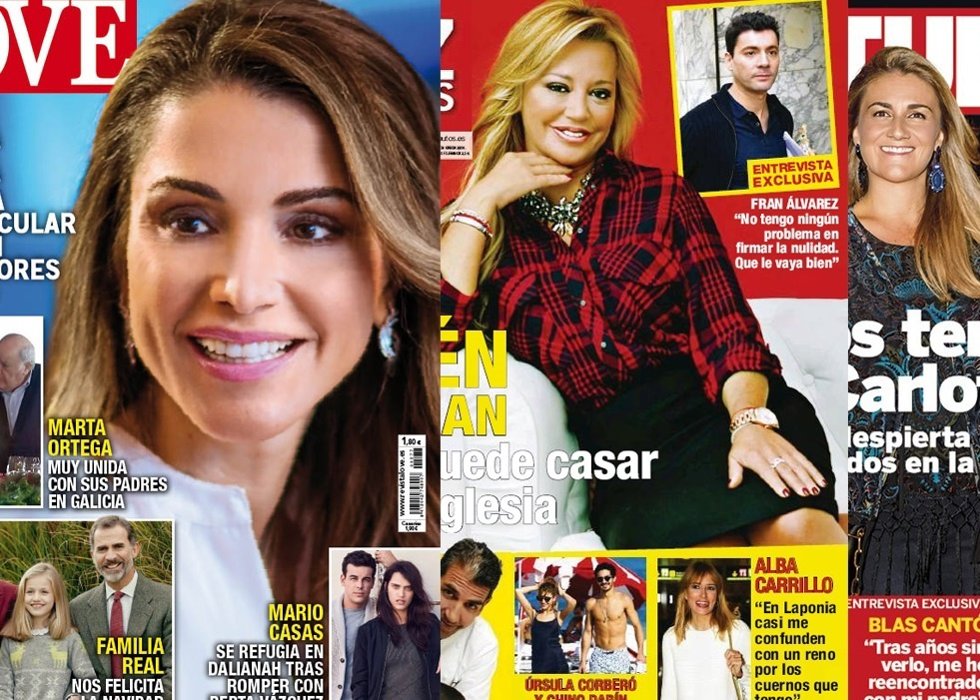 Portadas de las revistas