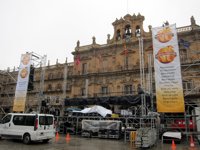 Previsión de lluvias y bajada de temperaturas para la 'Nochevieja Universitaria' de Salamanca