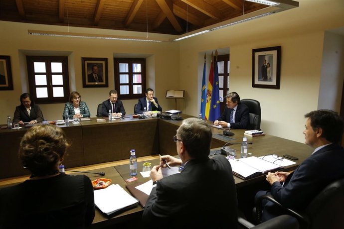 Reunión del Consejo de Gobierno del Principado de Asturias