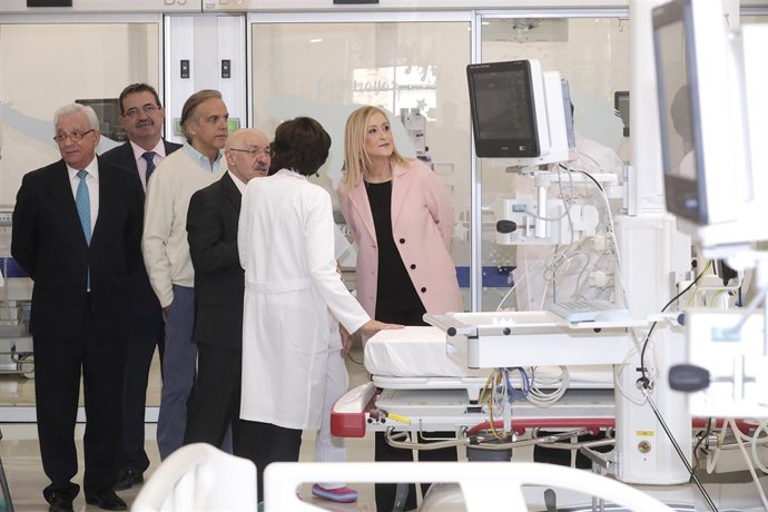 CIFUENTES INAUGURA LA NUEVA UCI DEL HOSPITAL INFANTIL UNIVERSITARIO NIÑO Jesúsla
