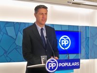 Albiol (PPC) rechaza las protestas de la CUP "propias de una kale borroka institucional"