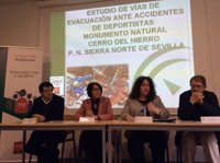 Emergencias Andalucía presenta un Estudio de Accesibilidad ante Accidentes Deportivos en el Cerro del Hierro