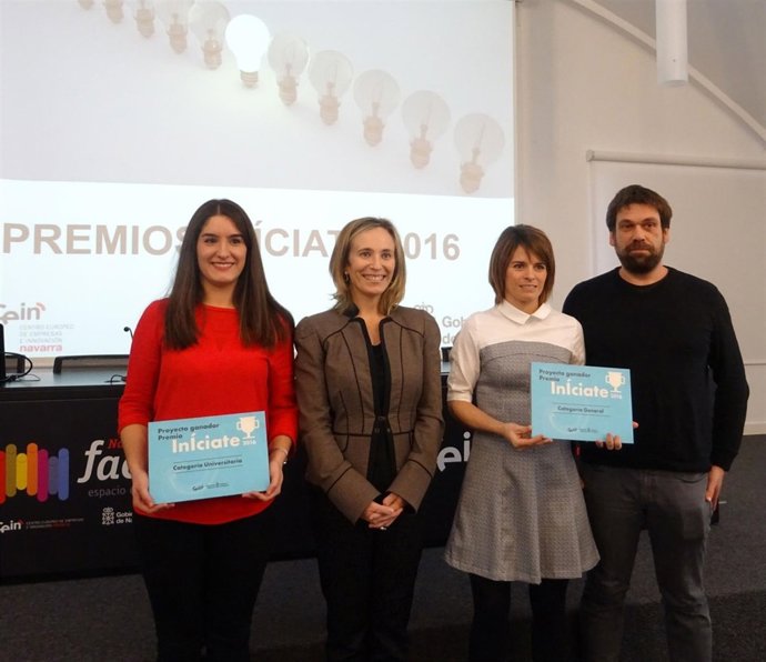 Ganadores de los premios InÍciate 2016