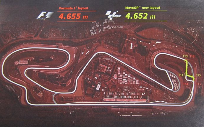 Cambio de Montmeló para MotoGP