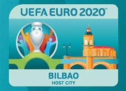 Logotipo de Bilbao para la Eurocopa 2020