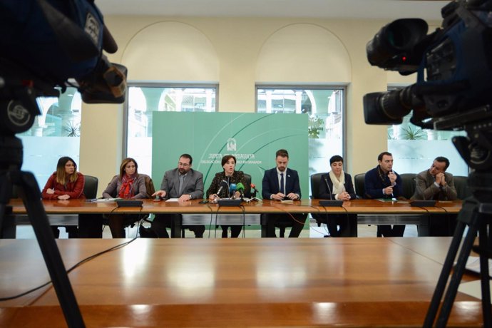 Los delegados de la Junta en Granada en el balance de 2016