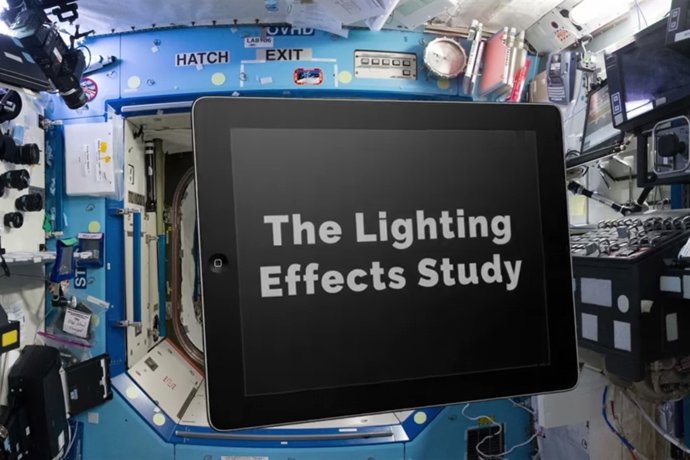 Estudio de la luz en la ISS