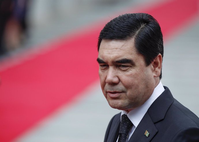 El presidente de Turkmenistán, Gurbanguli Berdimujamedov