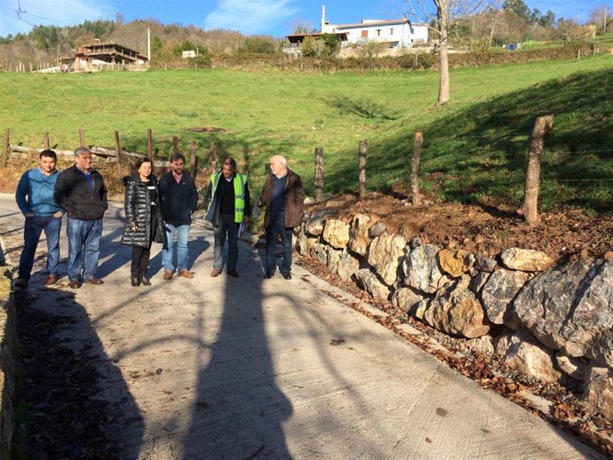 Visita de la consejera de DEsarrollo Rural, María Jesús Álvarez a Cabranes