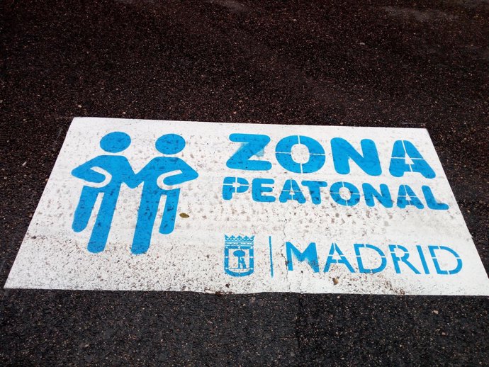 Corte al tráfico en Gran Vía