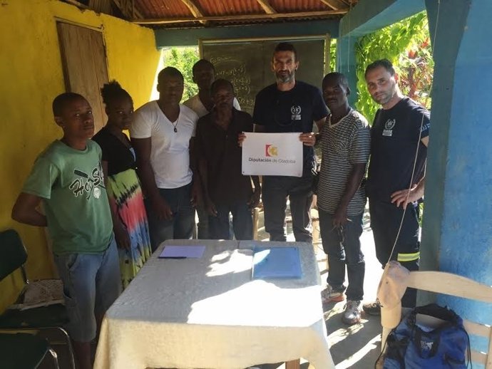 Un efectivo del Consorcio en Haití