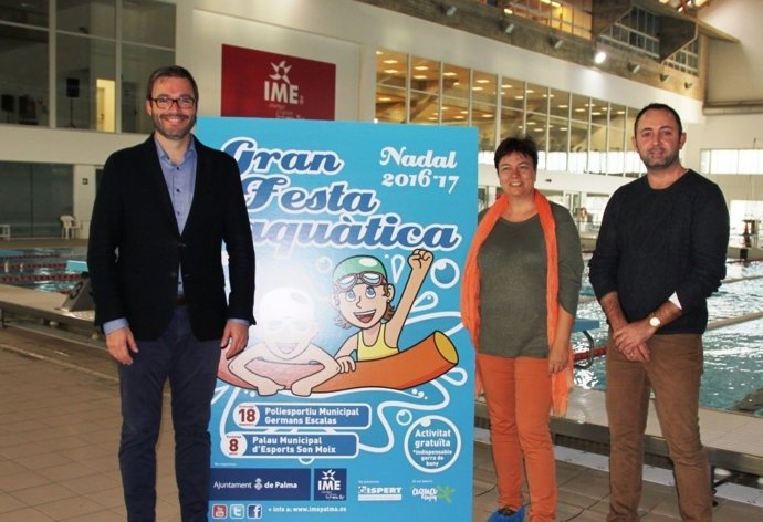 Hila presenta la fiesta acuática de Navidad